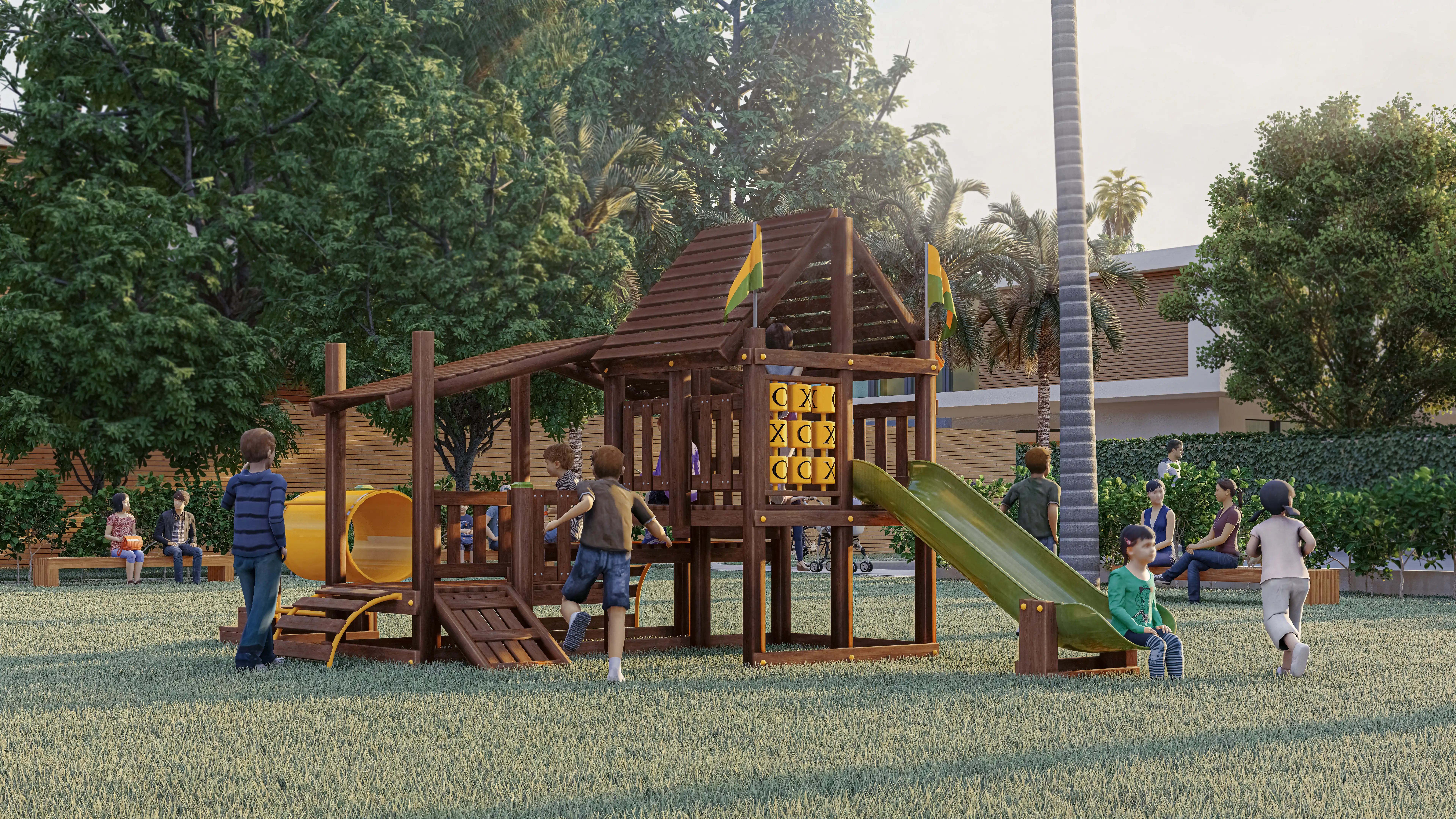 Toddler House I — illustration